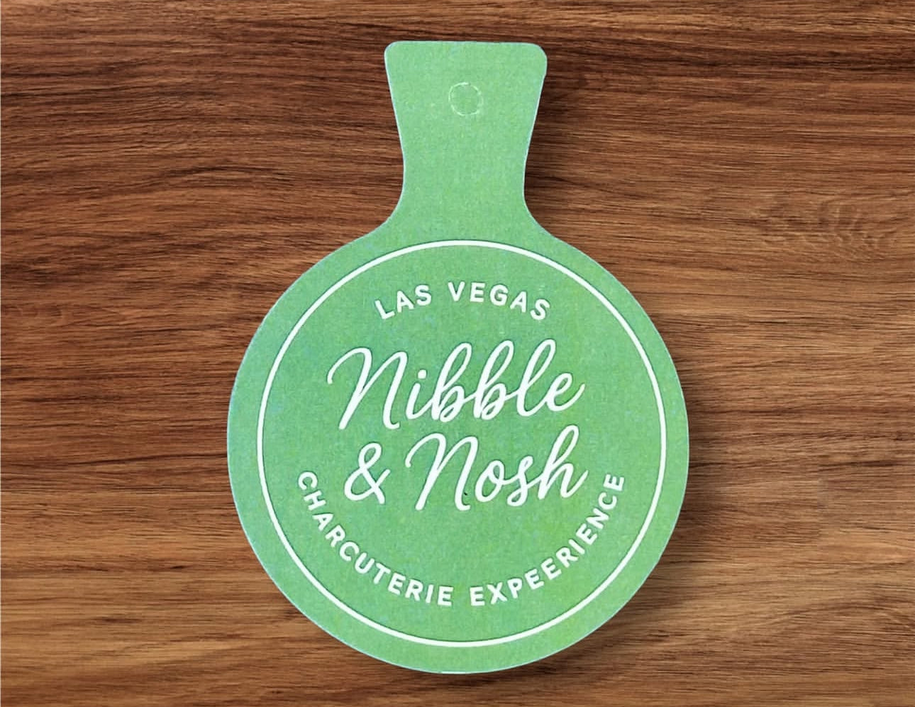 Round Board Shape Business Cards