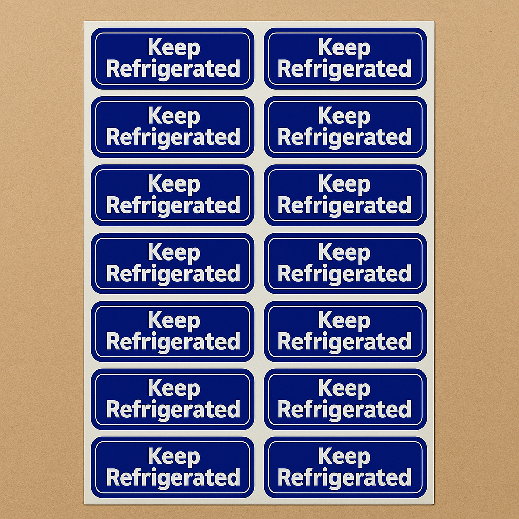 Custom Refrigerated Labels