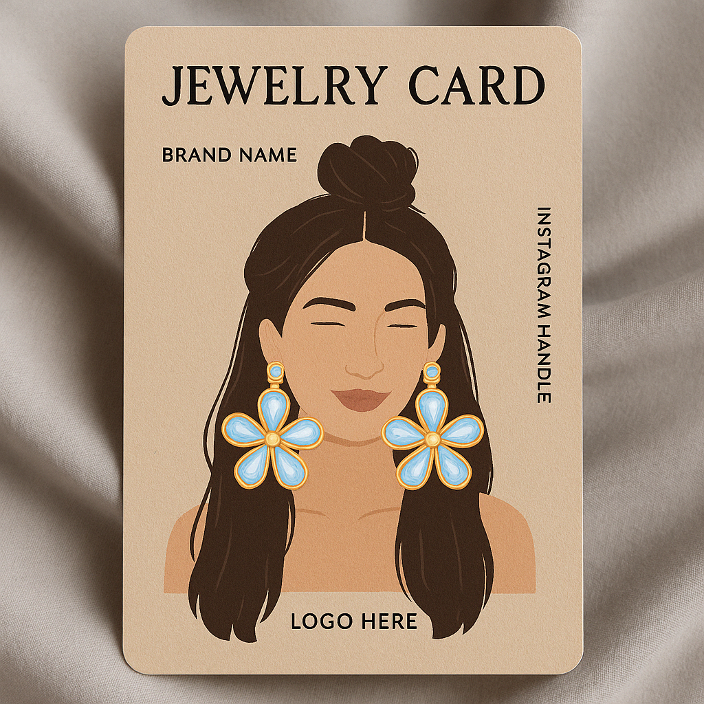Custom Jewelry Cards