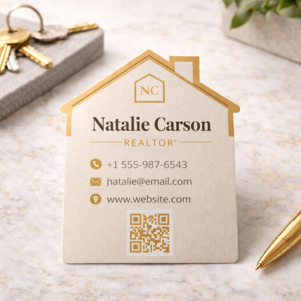 Custom Shape Business Cards