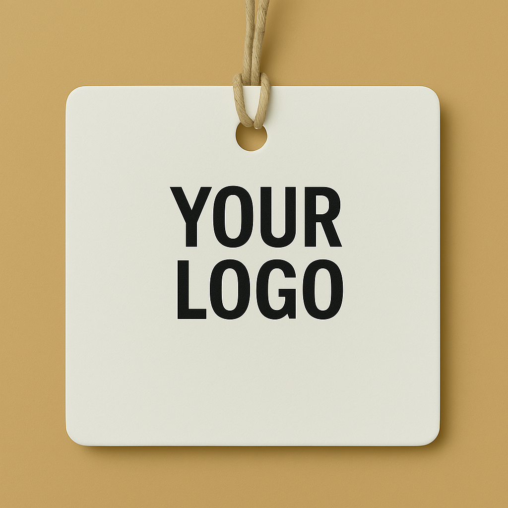 Square Tag Custom Square Tags | Personalized Hang Tags for Products | PacknPrints