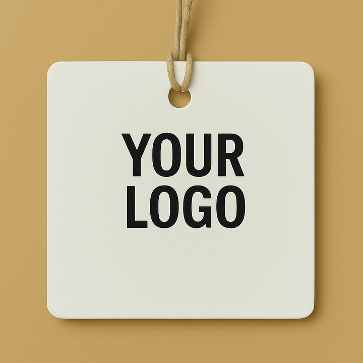 Custom Square Tags | Personalized Hang Tags for Products