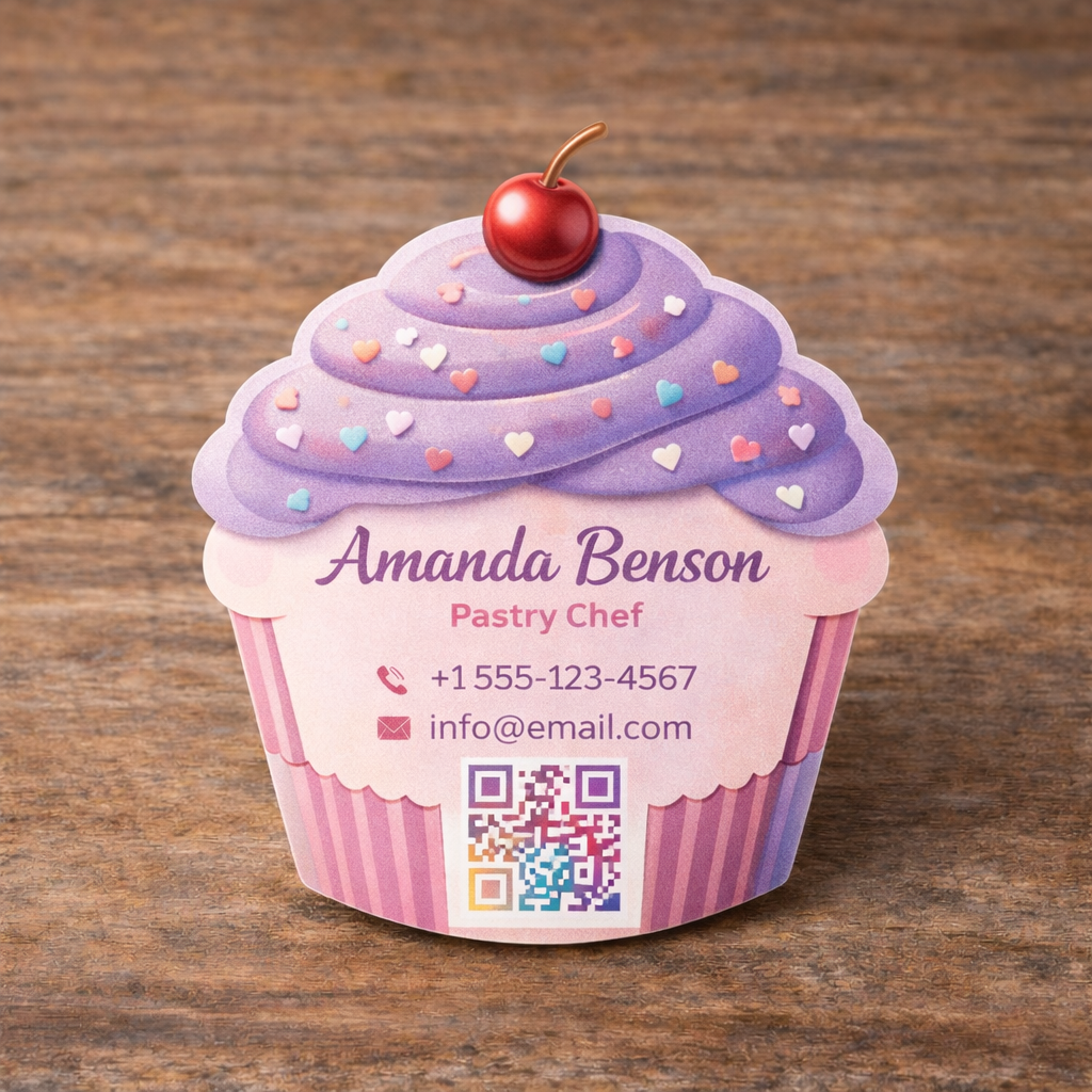 Custom Shape Business Cards