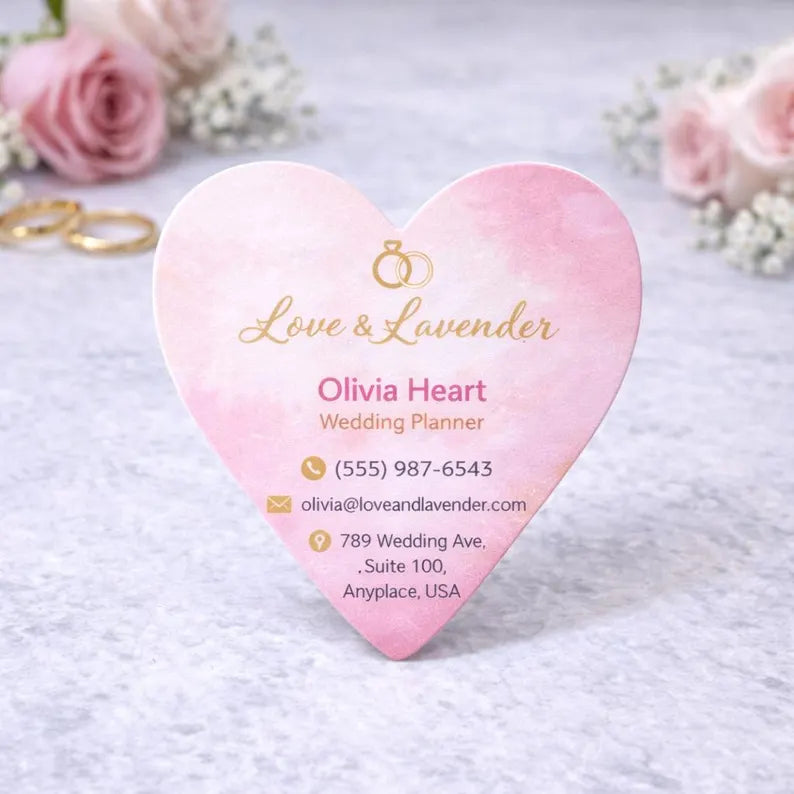 Custom Shape Die Cut Cards | Unique Branded Business Cards for Any Industry