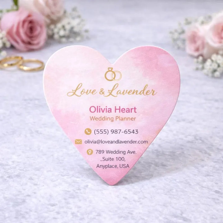 Custom Shape Die Cut Cards | Unique Branded Business Cards for Any Industry
