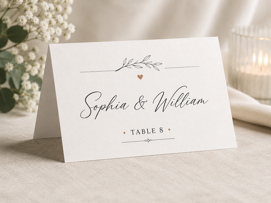 Table Place Cards