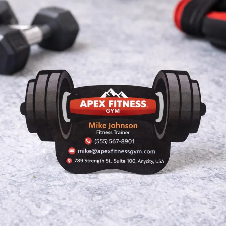 Custom Shape Die Cut Cards | Unique Branded Business Cards for Any Industry