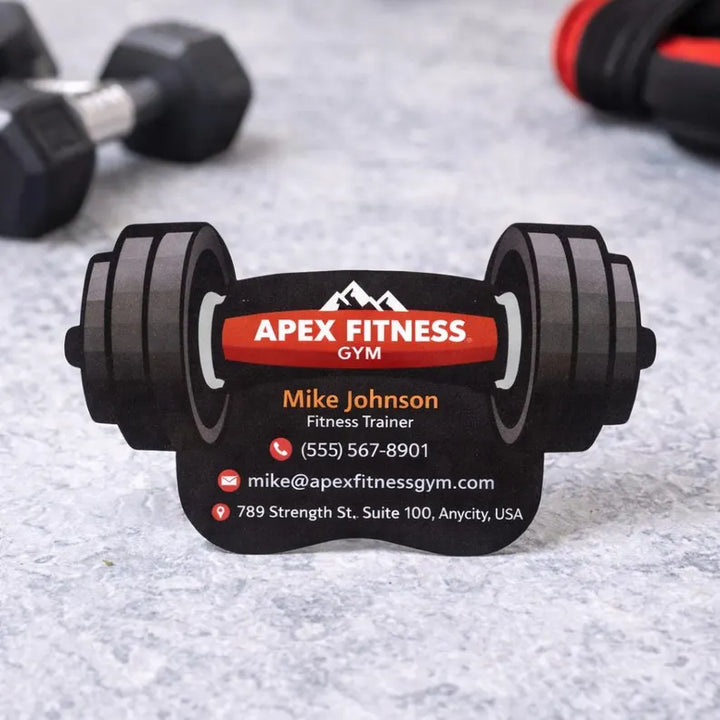 Custom Shape Die Cut Cards | Unique Branded Business Cards for Any Industry