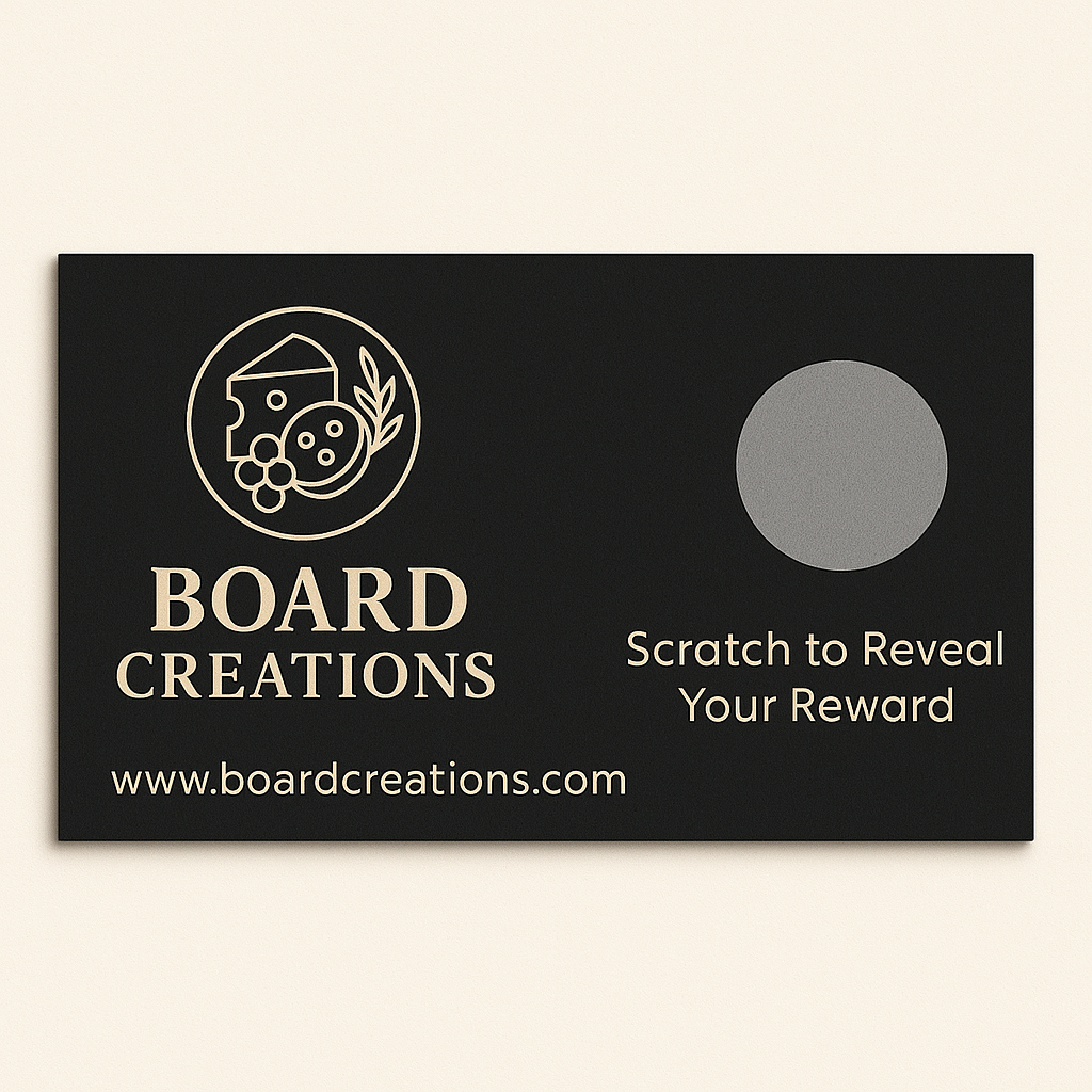 Custom Stratch Cards