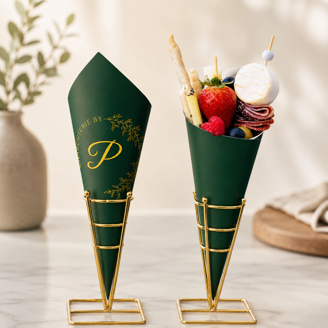 Personalized Premade Cones or DIY Cone Sleeves
