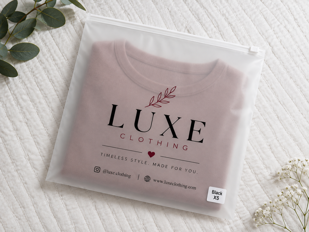 Custom Frosted Bags | Personalized Logo Frosted Packaging Bags