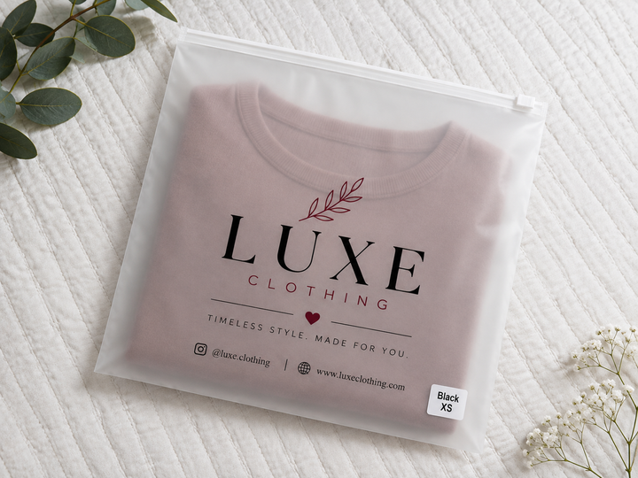 Custom Frosted Bags | Personalized Logo Frosted Packaging Bags