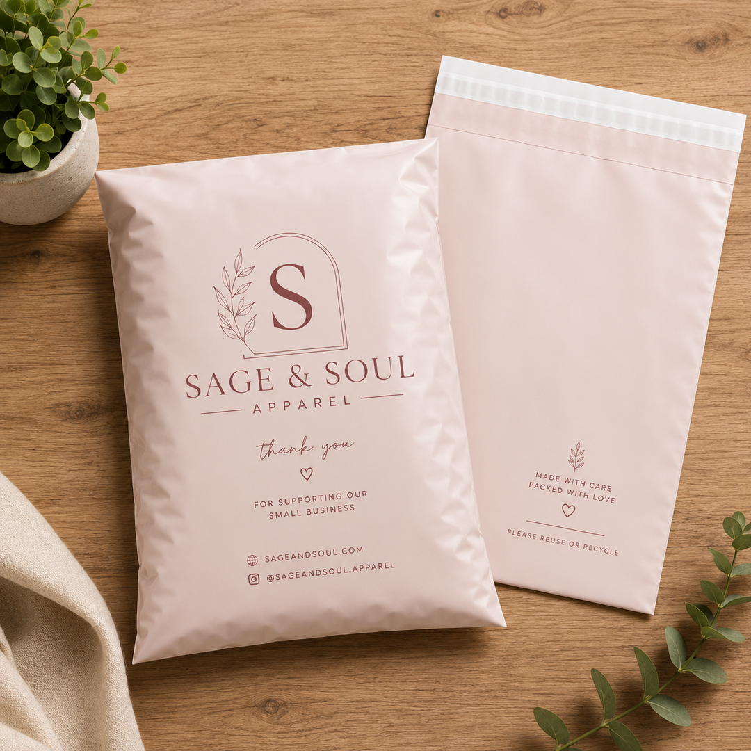 Custom Poly Mailer Bags | Branded Shipping Bags for E-Commerce &amp; Boutiques