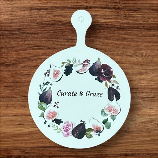 Round Board Shape Business Cards