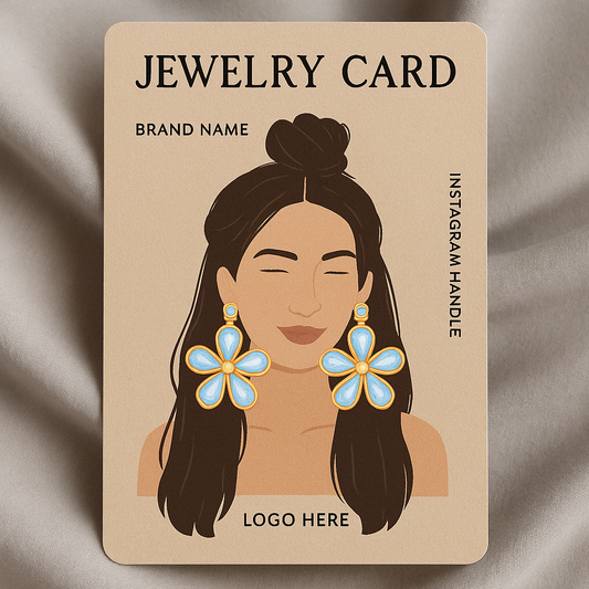 Custom Jewelry Cards