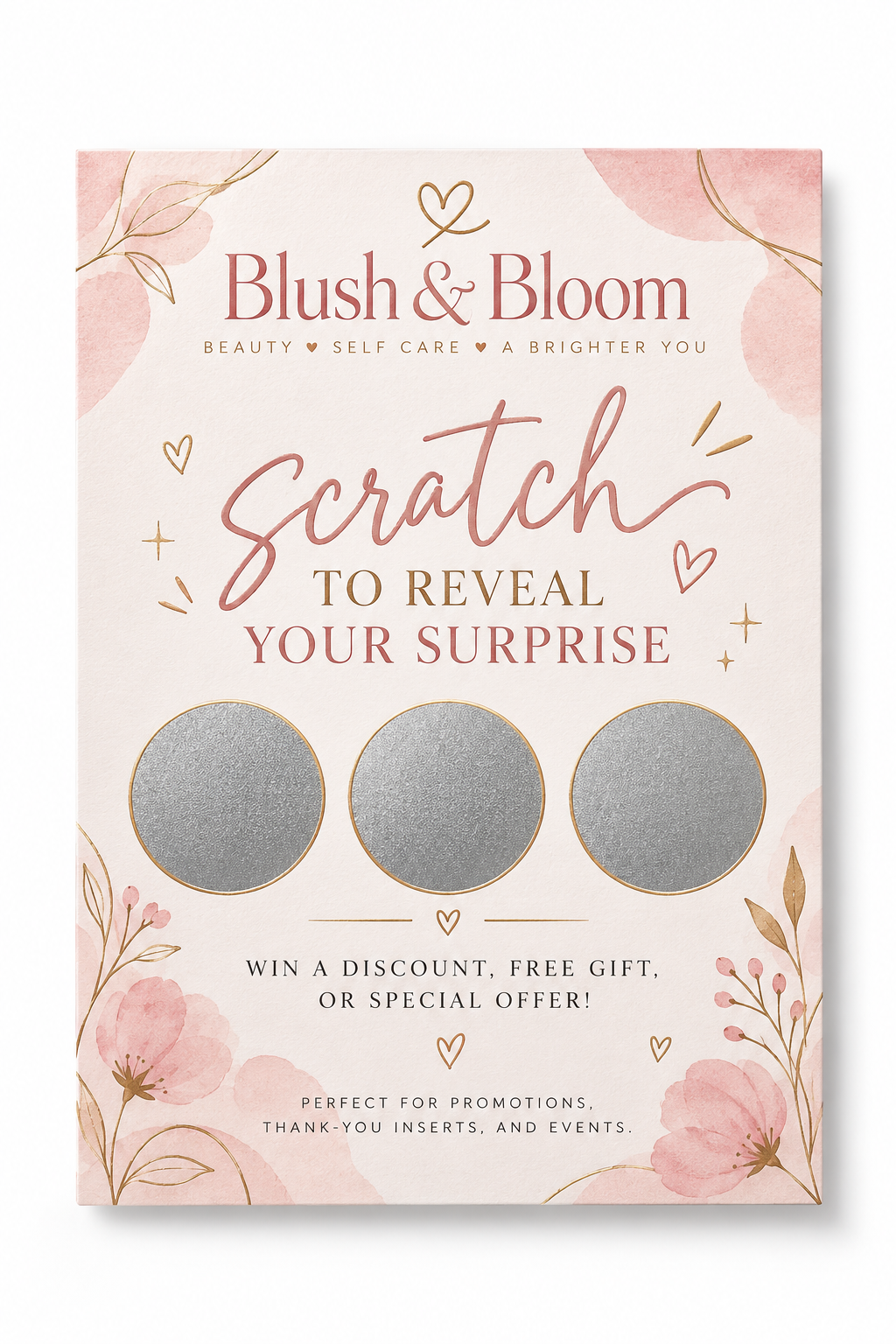 Custom Scratch Cards | Interactive Scratch-Off Promotional Cards