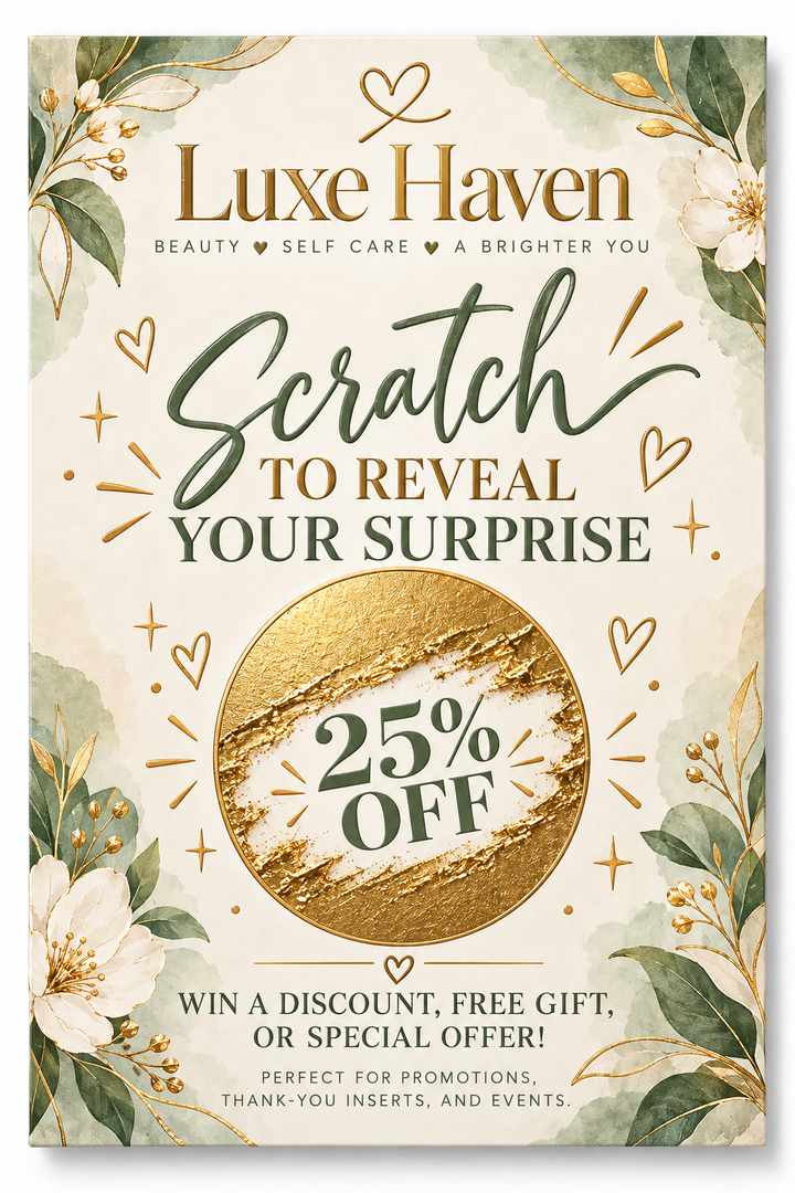 Custom Scratch Cards | Interactive Scratch-Off Promotional Cards