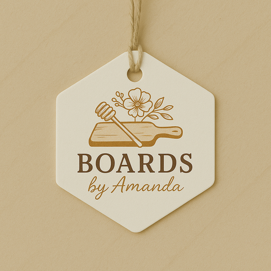 Custom Hexagonal Tags