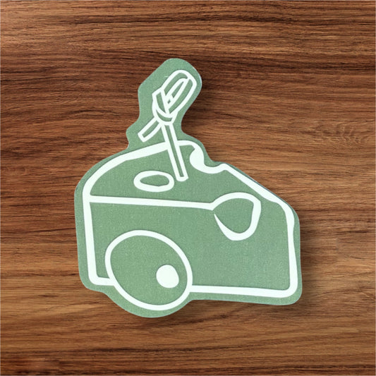 Cheese Shape Business Cards